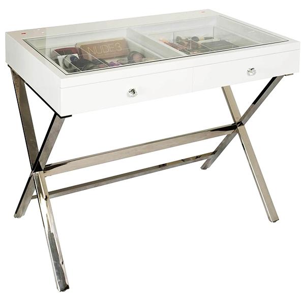 Naples 2 Drawer Makeup Vanity